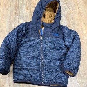 The North Face Navy Infant reversible Jacket  18-24months